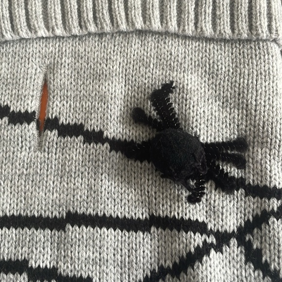 Hyde and Eek! Spiderweb Dog Sweater - Picture 7 of 9